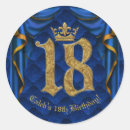 Search for 18 birthday stickers Boys