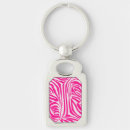 Search for zebra and pink key rings Modern