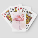 Search for flamingo playing cards Tropical
