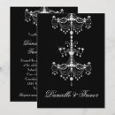 Search for chandelier wedding invitations Ornate