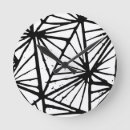 Search for black triangle clocks Triangles