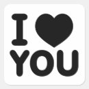 Search for expressing love stickers I love you
