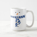 Search for winter blue mugs Snowman