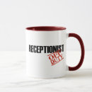 Search for receptionists mugs Job