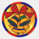 Search for gold bell stickers Festive