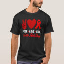 Search for hiv aids awareness tshirts Cure