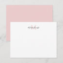 Search for pastel pink note cards Minimalist
