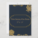 Search for lotus wedding invitations Simple