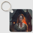 Search for haunted house key rings Halloween