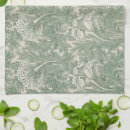 Search for vintage floral tea towels William morris