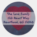 Search for kanji love stickers Red