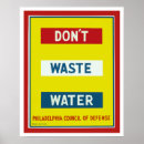 Search for waste paper posters Water