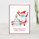 Search for mask christmas cards 2020