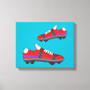 Search for shoes canvas prints Red