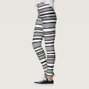 Search for grey stripes leggings White