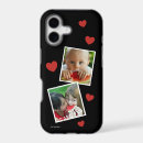 Search for two heart iphone cases Black