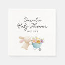 Search for bunny baby shower napkins Modern