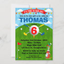 Search for mini golf invitations Cute
