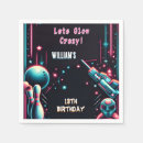 Search for glow in the dark napkins Black