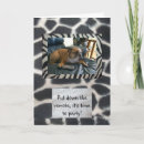 Search for animal print birthday cards Dog