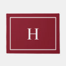 Search for burgundy doormats Modern