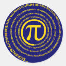 Search for pi spiral stickers 3 14