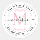 Search for rustic address stickers Modern calligraphy