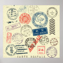 Search for vintage postage stamp posters Antique