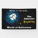 Search for haunted house banners Bat