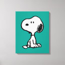 Search for cartoon dog canvas prints Snoopy