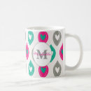 Search for colourful pattern mugs Girly