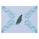 Search for peacock blue tablecloths Vintage