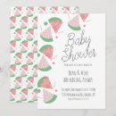 Search for watermelon baby shower invitations Fruity