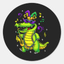 Search for alligator lover stickers Mardi gras lover