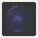 Search for earth at night stickers Universe