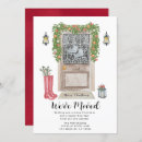 Search for new house invitations Typography