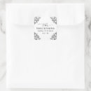 Search for black and white wedding stickers Classy