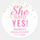 Search for hot pink bachelorette party stickers Bridal shower