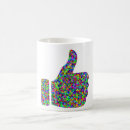 Search for thumbs up mugs Humour