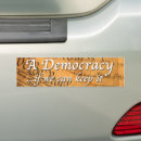 Search for republic bumper stickers Franklin