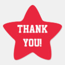 Search for stars print stickers White