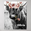 Search for highland cow nursery art Cute