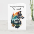 Search for nature lover birthday cards Rustic