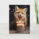 Search for red fox Birthday