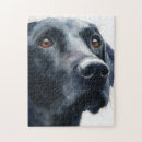 Search for black labrador puzzles Watercolor