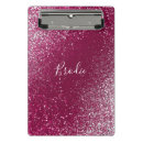 Search for glittery clipboards Feminine