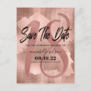 Search for 18th birthday save the dates Rose gold