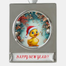 Search for yellow duck christmas tree decorations Animal