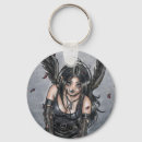 Search for black angel key rings Gothic