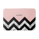Search for black and white chevron bath mats Chic